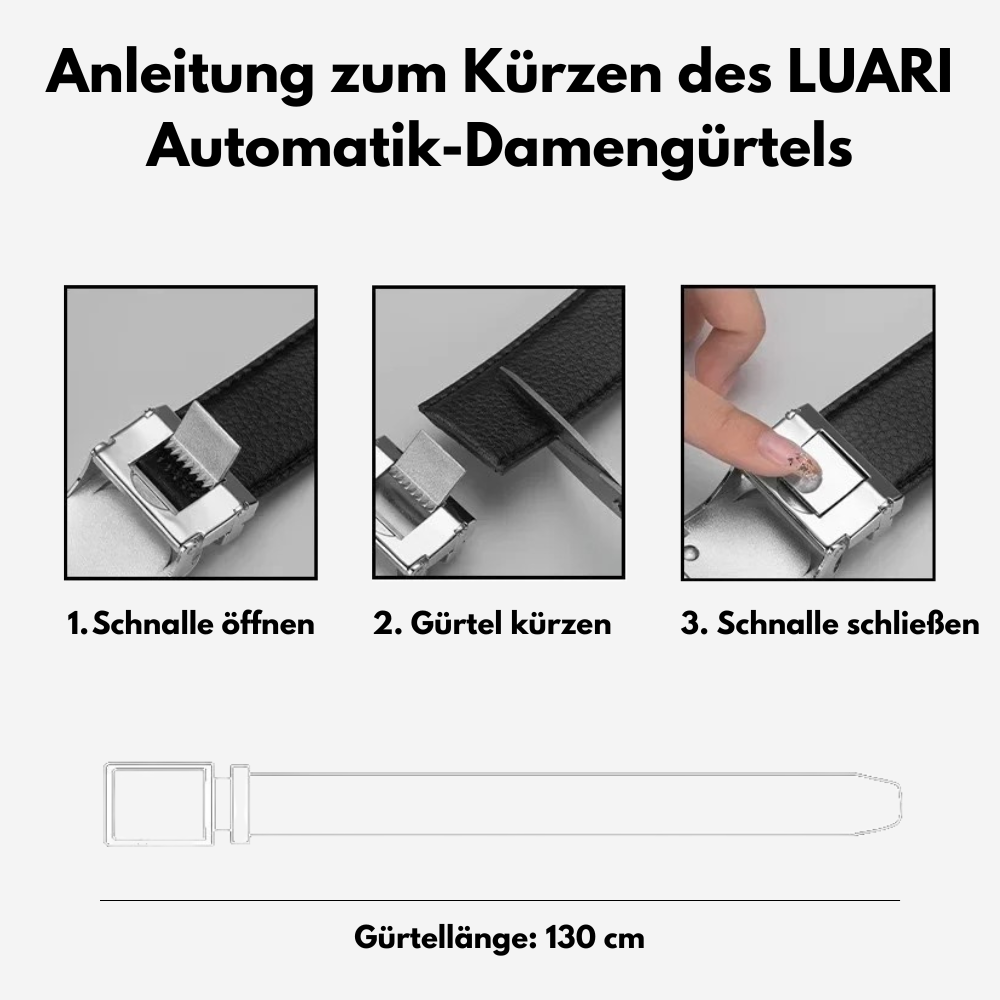 LUARI Automatik-Damengürtel