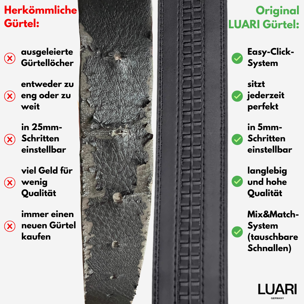 LUARI Automatik-Damengürtel